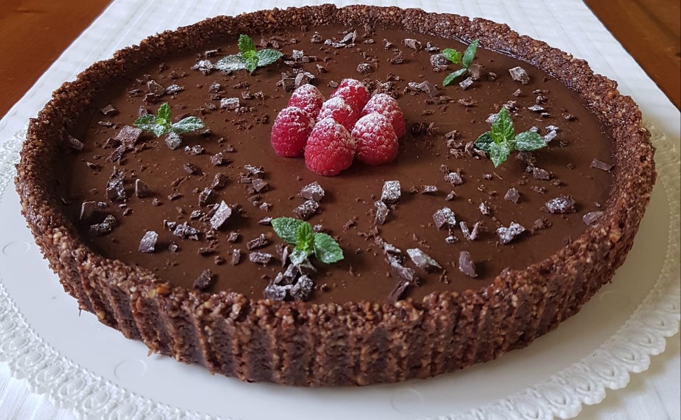 TORTA AL CIOCCOLATO VEGANA